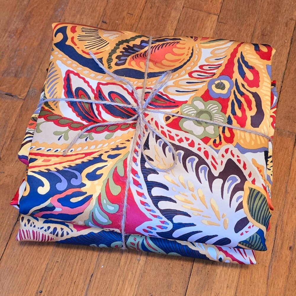 PIER 1 Imports 2 Piece Panel Black out Curtain set. Length 84" - Width 50"